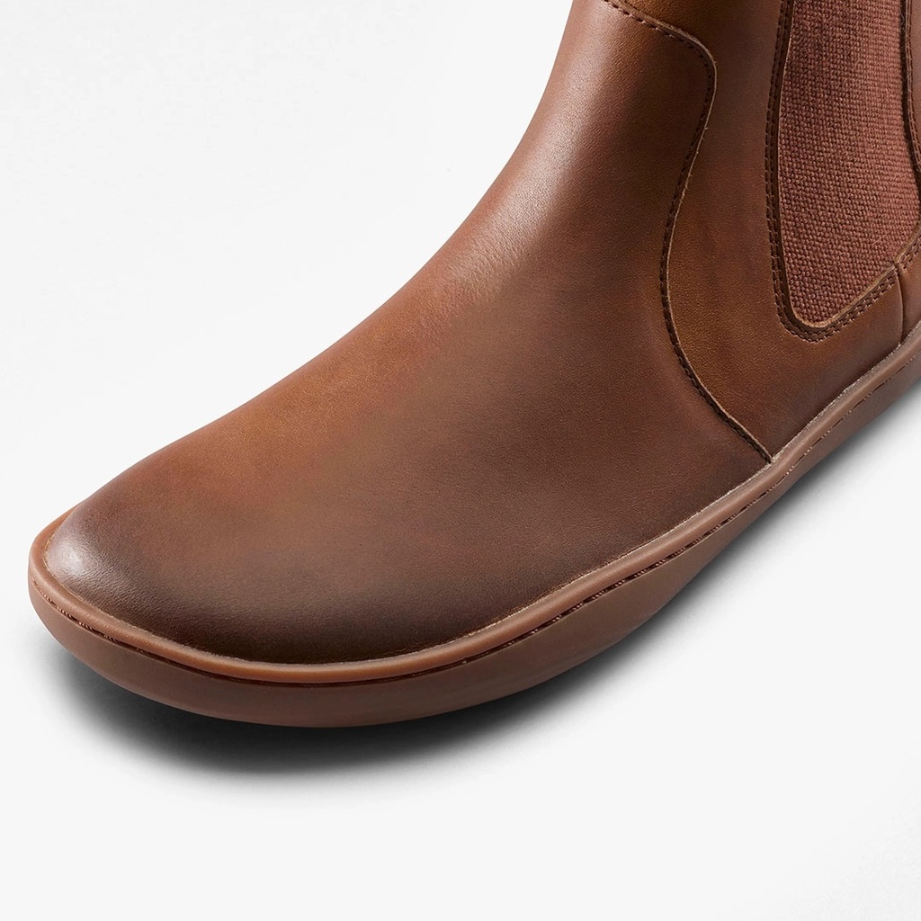 VIVOBAREFOOT SENSUS CHELSEA MENS DARK TAN | Barefoot Onlineshop